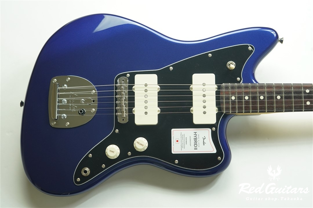 Fender 2021 Collection Made in Japan Hybrid II Jazzmaster - Azurite Metallic  | Red Guitars Online Store